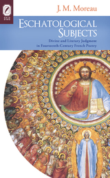 front cover of Eschatological Subjects