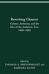 front cover of REWRITING CHAUCER
