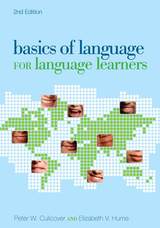 front cover of Basics of Language for Language Learners, 2nd Edition