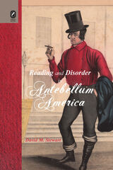 front cover of Reading and Disorder in Antebellum America