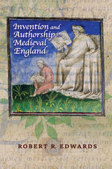 front cover of Invention and Authorship in Medieval England