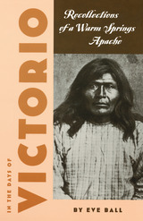 front cover of In the Days of Victorio