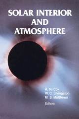 front cover of Solar Interior and Atmosphere