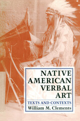 front cover of Native American Verbal Art