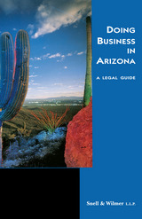 front cover of Doing Business in Arizona