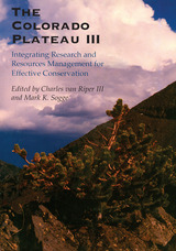 front cover of The Colorado Plateau III
