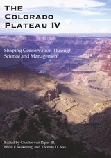 front cover of The Colorado Plateau IV