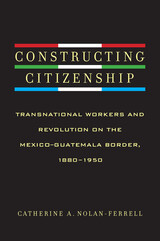 front cover of Constructing Citizenship