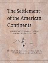 front cover of The Settlement of the American Continents