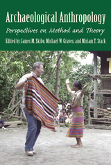 front cover of Archaeological Anthropology