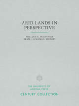 front cover of Arid Lands in Perspective