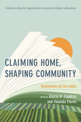 front cover of Claiming Home, Shaping Community
