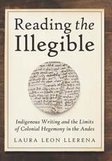 front cover of Reading the Illegible