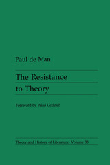 front cover of Resistance To Theory