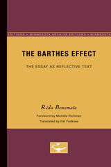 front cover of The Barthes Effect