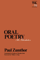 front cover of Oral Poetry