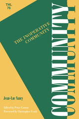 front cover of Inoperative Community