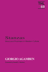 front cover of Stanzas
