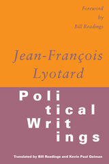 front cover of Political Writings