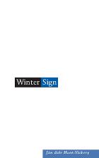 front cover of Winter Sign