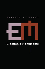 front cover of Electronic Monuments