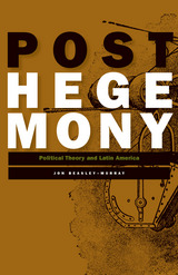 front cover of Posthegemony
