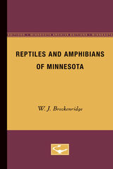 front cover of Reptiles and Amphibians of Minnesota