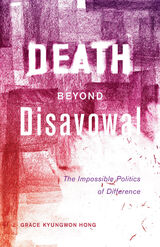 front cover of Death beyond Disavowal