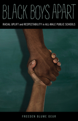 front cover of Black Boys Apart
