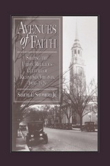 front cover of Avenues of Faith
