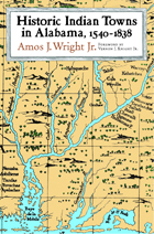 front cover of Historic Indian Towns in Alabama, 1540-1838