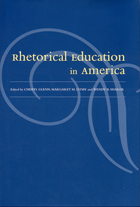 front cover of Rhetorical Education In America