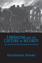 front cover of Liberalism and the Culture of Security