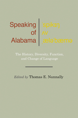 front cover of Speaking of Alabama