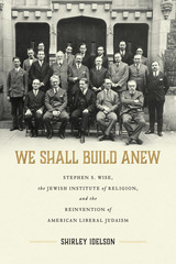 front cover of We Shall Build Anew