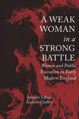 front cover of A Weak Woman in a Strong Battle