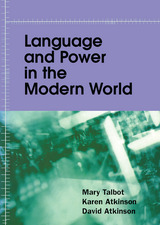 front cover of Language and Power in the Modern World