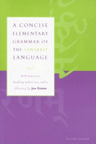 front cover of A Concise Elementary Grammar of the Sanskrit Language