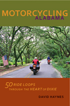 front cover of Motorcycling Alabama