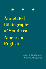 front cover of Annotated Bibliography of Southern American English