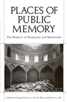 front cover of Places of Public Memory