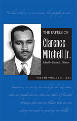 front cover of The Papers of Clarence Mitchell Jr., Volume II