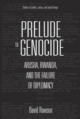 front cover of Prelude to Genocide