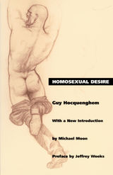 front cover of Homosexual Desire