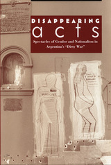 front cover of Disappearing Acts