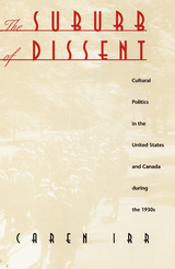 front cover of The Suburb of Dissent