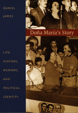front cover of Doña María's Story