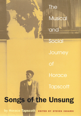 front cover of Songs of the Unsung