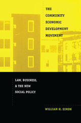 front cover of The Community Economic Development Movement