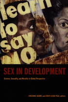 front cover of Sex in Development